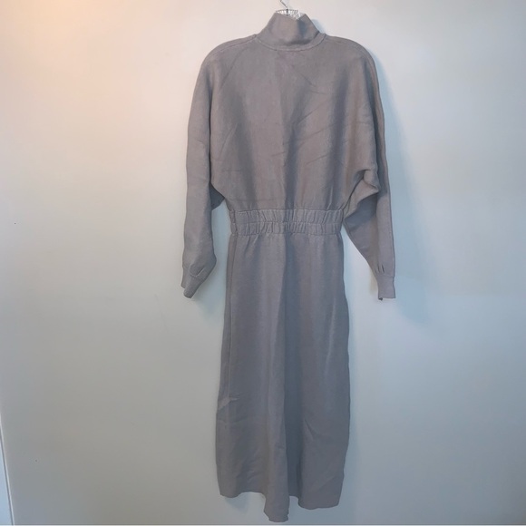 Zara Textured Knit Sweater Maxi Dress S - Picture 3 of 12